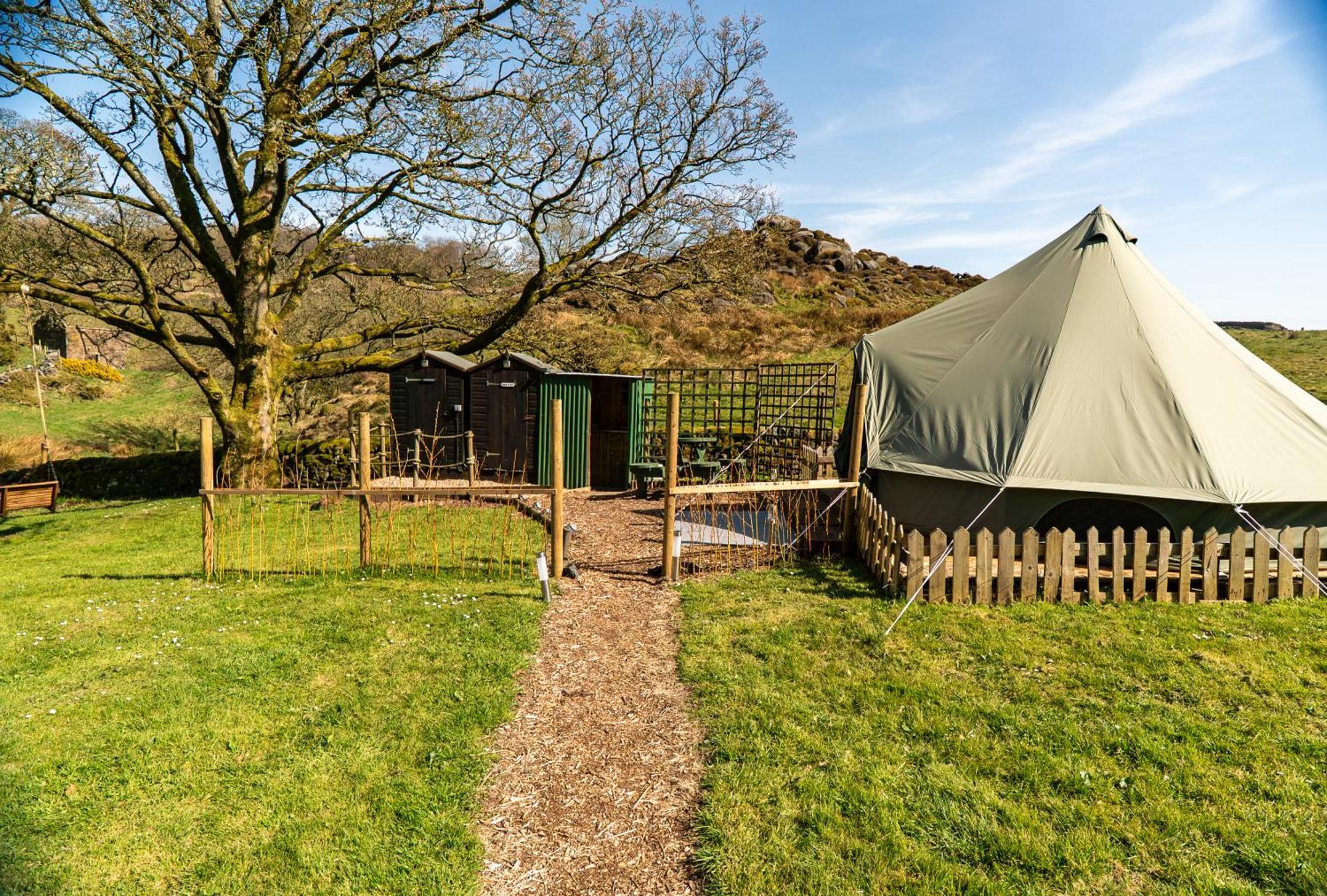 Bluebell Bell Tent The Roaches Upper Hulme Zewnętrze zdjęcie